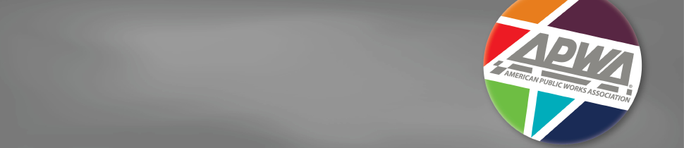 APWA certification graphic