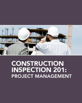 Cover image of APWA's Construction Inspection 201: Project Management